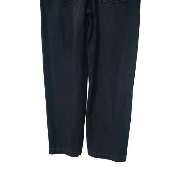 Free People x Care FP Townes Denim Coveralls/Jumpsuit Black Size Large - Picture 6 of 11